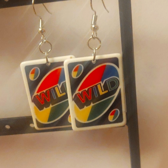 Uno earrings new - Picture 2 of 2